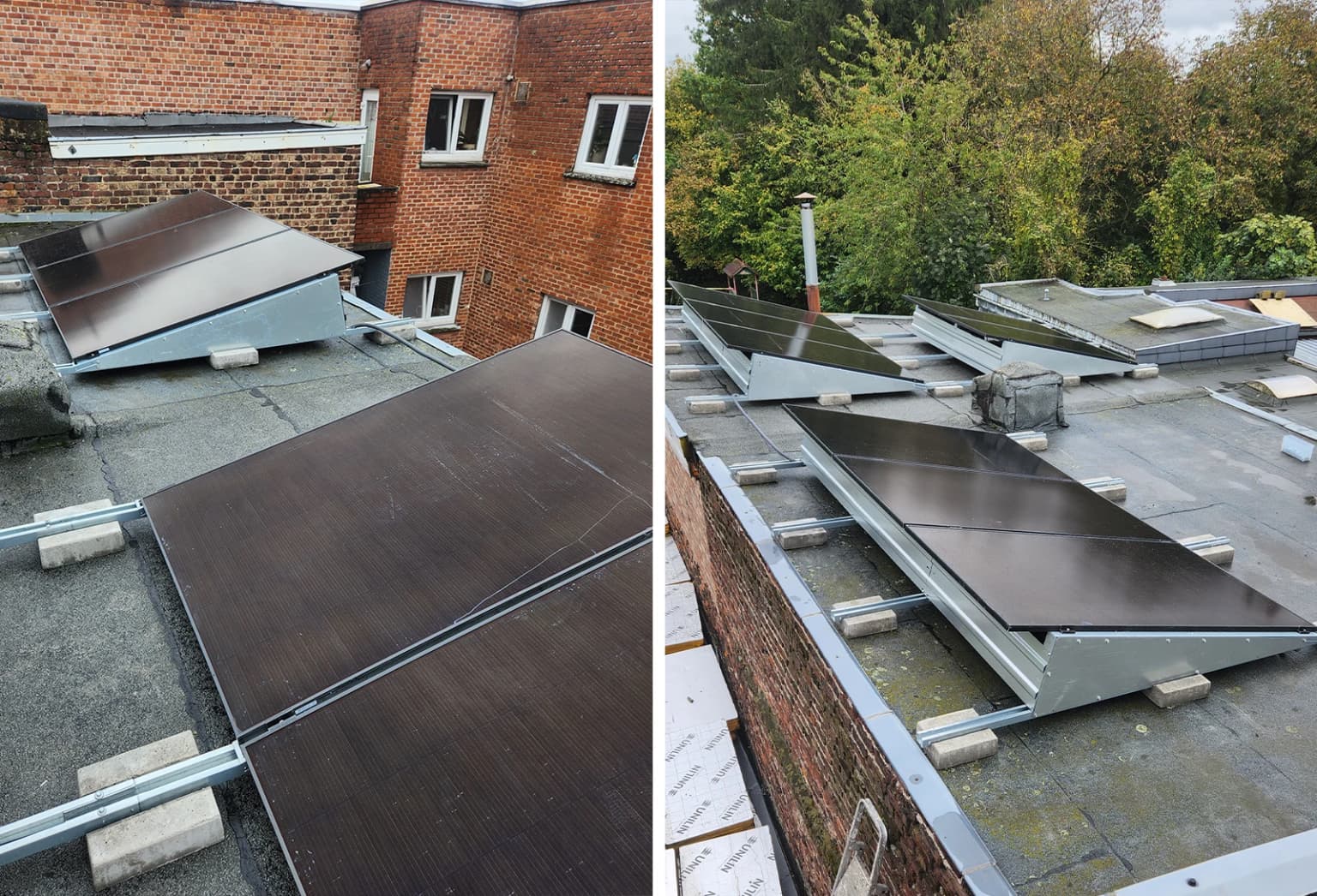 Installation PV pour PME à Nivelles -- 30 kWc